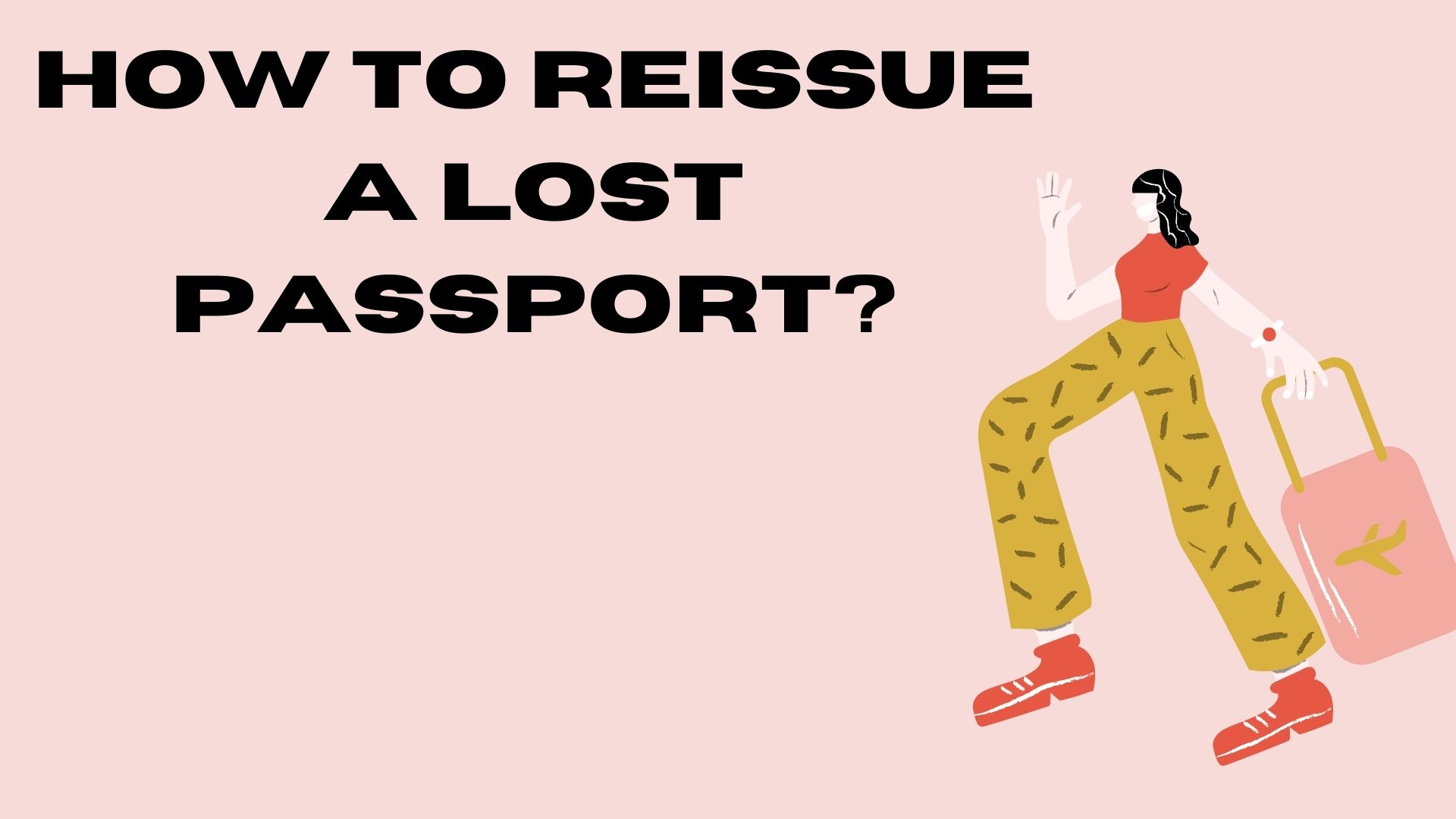 How to reissue a lost passport